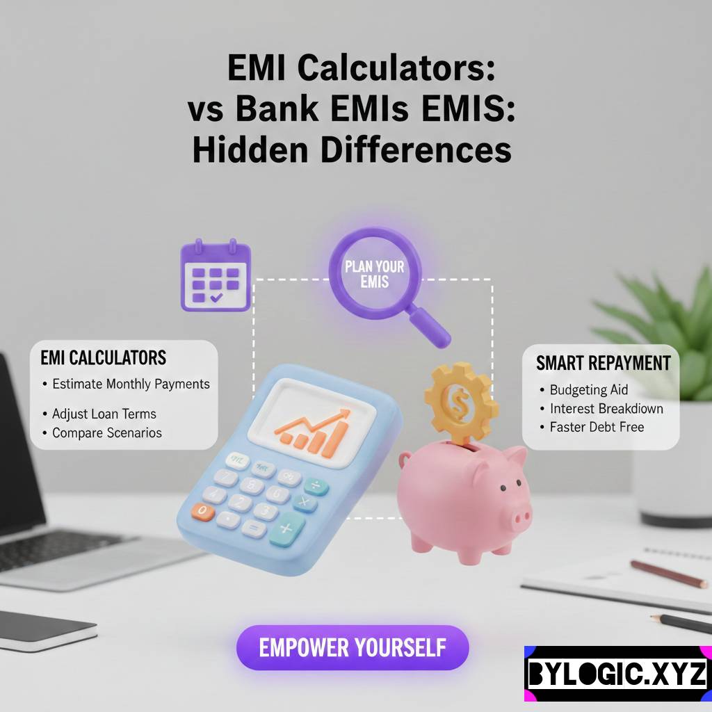 emi calculators vs bank emis