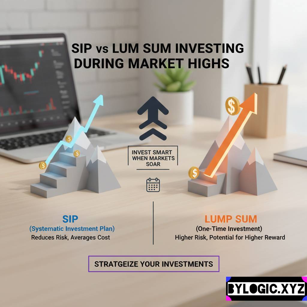 SIP vs lumpsum investment during market highs